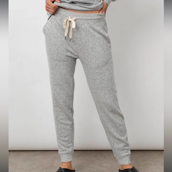 Rails Pants - Rails NWT Women’s Oakland Sweat Pants Knit Jogger Melange Grey Heather Gray XS